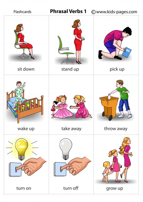 Phrasal Verbs 1 flashcard